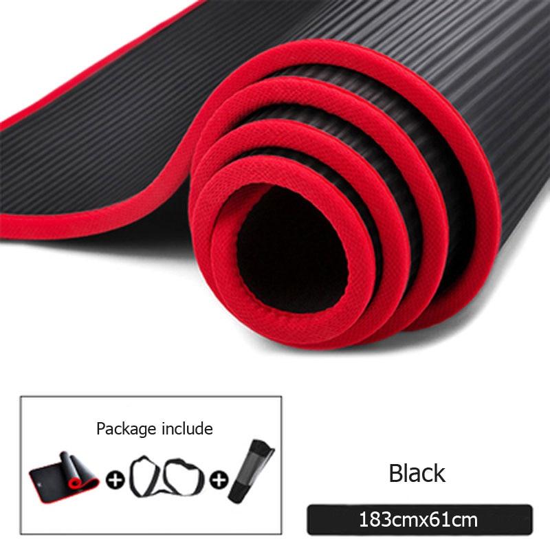 10mm Thick Heavy Duty Non-slip Yoga Mat – Gadgets Pioneer
